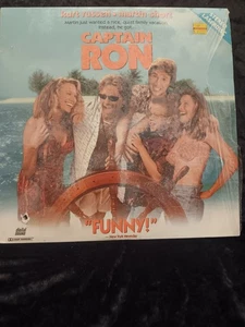 Captain Ron Kurt Russel Laserdisc Single Disc Vintage 1990's Pre-Owned - Picture 1 of 3