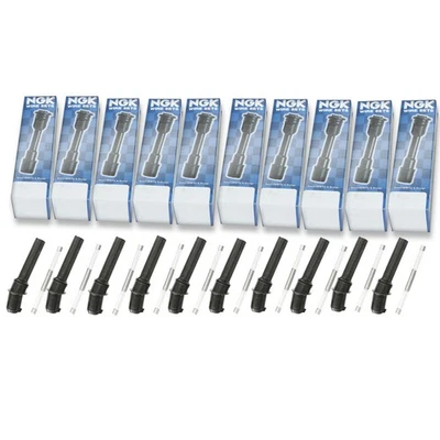 Bota de bobina de encendido NGK de 10 piezas para Ford Excursion 2000-2005 6,8 L V10 - Direct xz Foto 1 de 4