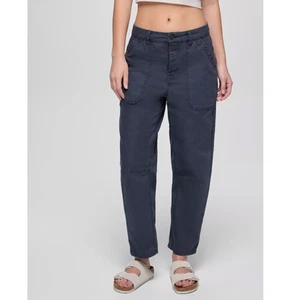 Pantalón Prana Melrose Para Mujer 6 Noche Tormentosa Calce Relajado MR Lona Jean 100% Algodón - Imagen 1 de 11