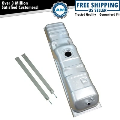 Fuel Gas Tank 20 Gallon & Straps Support Set Kit for Chevy GMC C/K Pickup Truck Foto 1 de 4