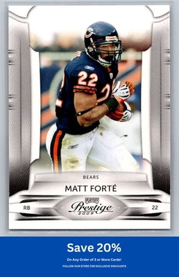 Matt Forte 2009 Playoff Prestige #19 Chicago Bears - Image 1 of 2