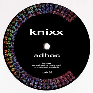Knixx Adhoc LTD 12" Blue Vinyl Cabinet Records CAB68 - Bild 1 von 2