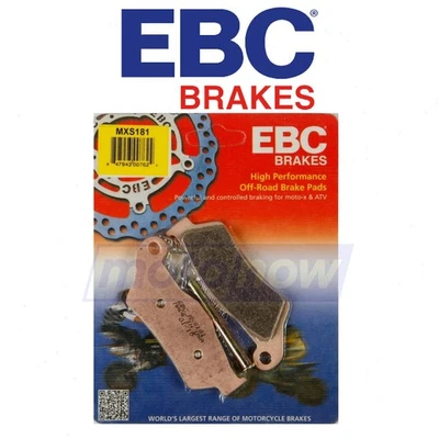 EBC Front MXS Series Race Brake Pads for 2001-2003 Husaberg FX650E - Brake xz - Image 1 of 4