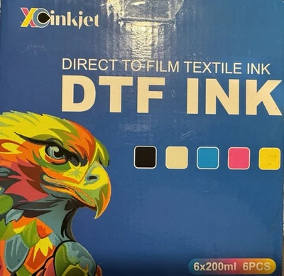 Direct To Film Textile Ink. Inkjet 6x200 Ml - Image 1 of 2