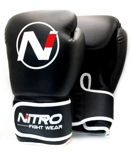 16oz Boxing Gloves - Kickboxing & Muay Thai Gloves - 16 oz Ounce Sparring Bag... - Picture 1 of 7