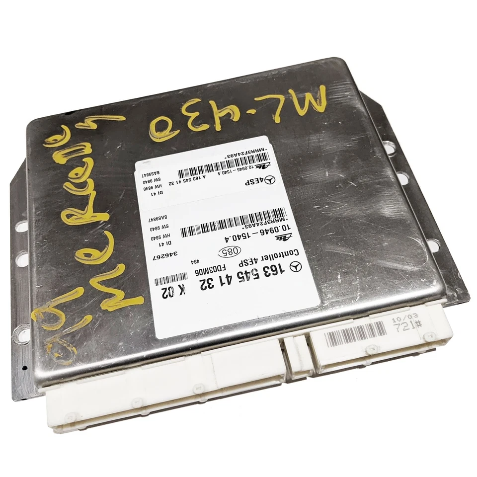 Módulo de control electrónico de estabilidad ESP de fabricante de equipos originales Mercedes-Benz ML320 ML430 1635454132 Foto 1 de 4