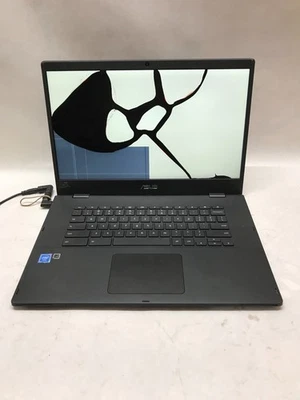 Asus CK1500CN 15" Chromebook Intel Celeron 4GB RAM 64GB eMMC Cracked Screen - DW - Image 1 of 4