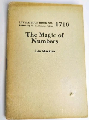 Little Blue Book #1710 Magic Of Numbers Leo Markun  - Image 1 of 3
