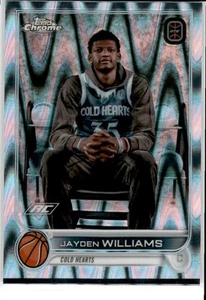 2023-24 Refractor Jayden Williams Rookie Cold Hearts #29 - Imagen 1 de 2