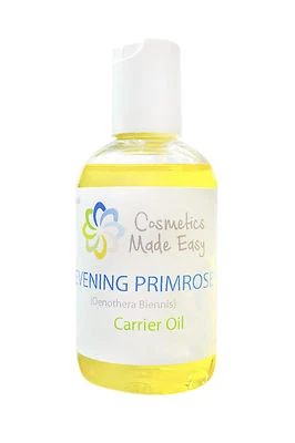 COSMETICS MADE EASY Pure Evening Primrose Carrier Oil (Base, Massage) 10ml 50ml 100ml 500ml 1L