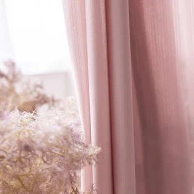 Белые полосатые вертикальные тюлевые шторы декор окна прозрачные шторы на заказ - Изображение 1 из 4