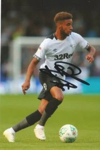 DERBY: JAYDEN BOGLE SIGNED 6x4 ACTION PHOTO + COA - Bild 1 von 1