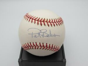 Pat Borders Autographed American League Baseball Budig Beckett Authentic BAS