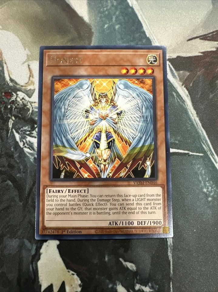 Yugioh Honesto Raro VASM Foto 1 de 1