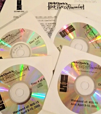 RADIO SHOW: DICK CLARK RR&R 4/9/05 MARTHA/VANDELLAS w/8 HITS & 4 INTERVIEWS;'65 Foto 1 de 4