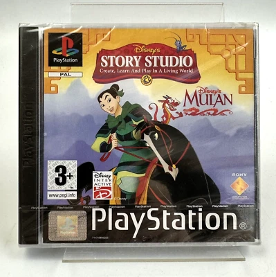 PS1  Disney’s Story Studio Mulan, New And Factory Sealed - Image 1 of 4