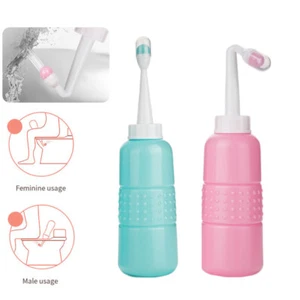 Bidet Portatile 2 in 1 Portatile Viaggio Personale Spray Idropulitrice Bottiglia - Foto 1 di 24