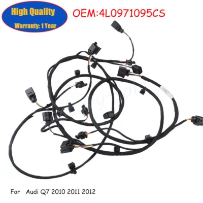 Front Bumper-Wire Harness For Audi Q7 2010 2011 2012 4L0971095CS Foto 1 de 4