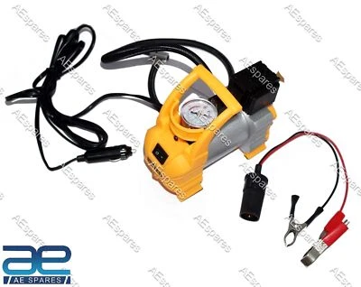 Compresor de Aire Portátil para Coche Motocicletas Bicicleta Neumáticos Globos Pelotas de Fútbol Foto 1 de 4