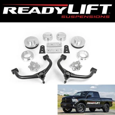 Kit de elevación ReadyLIFT® 4" SST para Ram 1500 2009-2018 4x4 sin suspensión neumática 69-1040 Foto 1 de 3