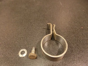 1972 72 HONDA CL175 CL 175 STARTER SOLENOID BRACKET WITH HARDWARE  - Picture 1 of 12