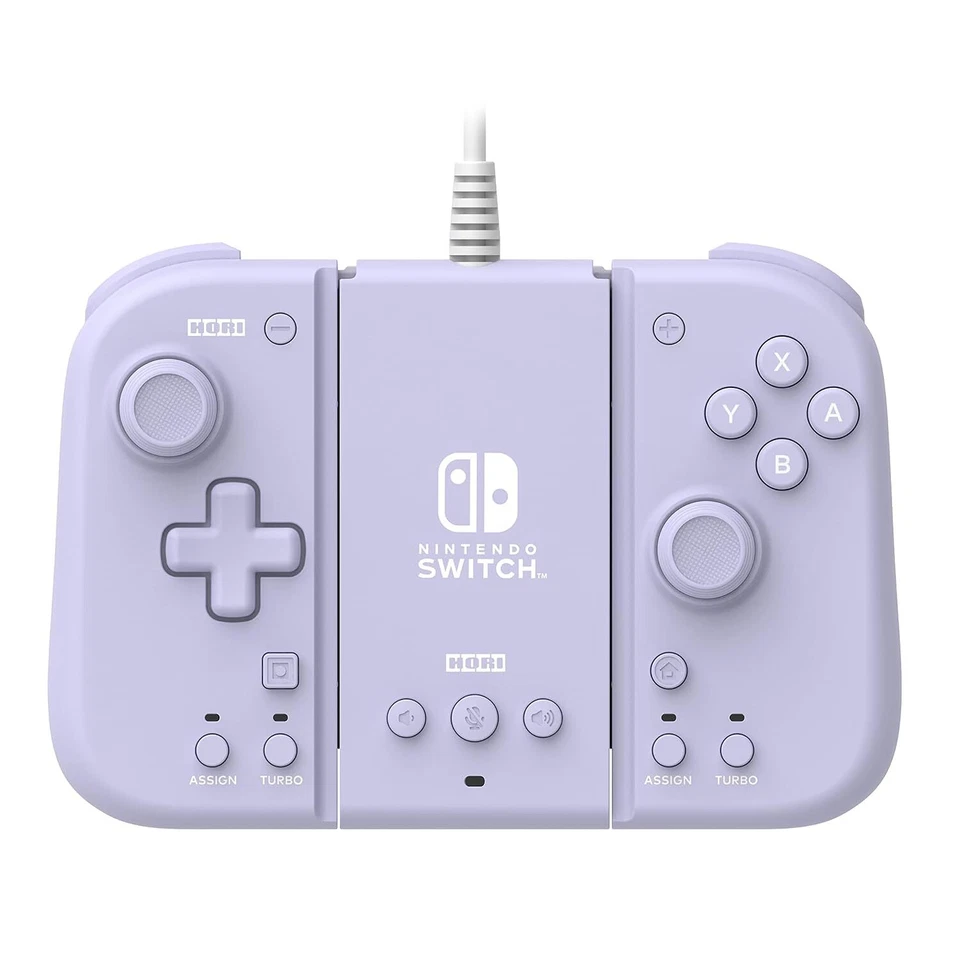 HORI Split Pad Compact Attachment Set (Nintendo Switch) Lavender - NSW-428U