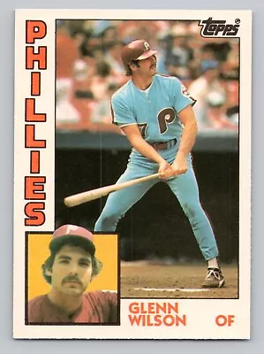 1984 Topps Traded - Glenn Wilson #129T - Image 1 of 2