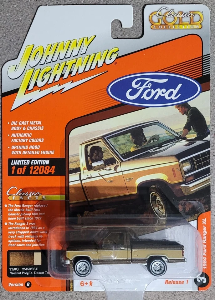 Johnny Lightning 1984 Ford Ranger XL  1/64 - Image 1 of 1