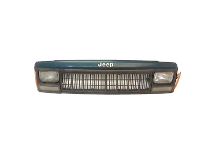 Jeep Cherokee XJ 84-96 OEM Green Grille Grill Front Header Panel FREE SHIP - Изображение 1 из 4