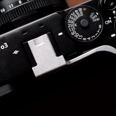 Empuñadura metálica para pulgar para cámara Fujifilm Fuji X-Pro3 X-Pro2 X-Pro1 soporte para pulgar Foto 1 de 4