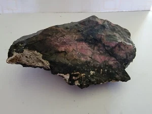Rough Rhodonite 1.04 Lbs. Chunk (Rhod Rough 1) - Picture 1 of 6