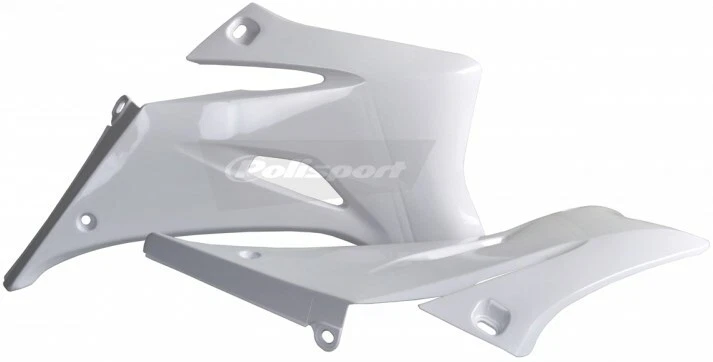 Cubierta de radiador Polisport 8426100005 plástico blanco Yamaha YZ250F/YZ450F 2006-09 Foto 1 de 1