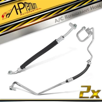 Manguera de descarga de aire acondicionado y succión y línea de líquido para Dodge Neon 2003 2004-2005 2,4 L Foto 1 de 4