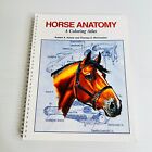 Horse Anatomy A Coloring Atlas by Robert A. Kainer Paperback Book Horses