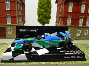 Benetton Ford B194 Monaco GP 1994 JJ Lehto Minichamps 417940406 Pauls M Art 1:43 - Bild 1 von 7