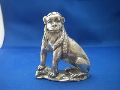 INUSUAL Figura BESTIA MITOLÓGICA Plata Sólida-MANTÍCORA(?)-Edad desconocida Foto 1 de 4