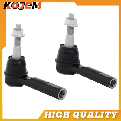 Juego de eslabones de extremo de barra de amarre exterior delantera para Cadillac SRX Chevrolet Equinox GMC Terrain Foto 1 de 4