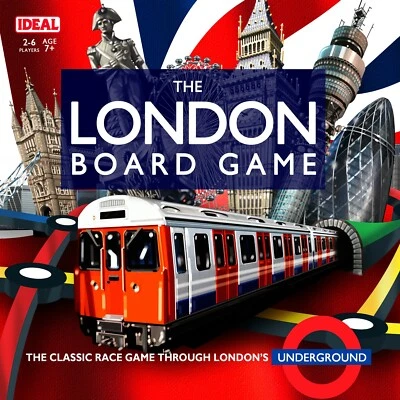 The London Underground Board Game by IDEAL - Iconic Family Fun for Ages 8+ - Image 1 of 2