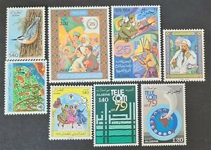 STAMPS ALGERIA 1979 VARIOUS MINT HINGED - #5355