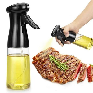 Olive Oil Sprayer Cooking BBQ Vinegar Dispenser Mister Pump Kitchen Bottle 210ml - Picture 1 of 5