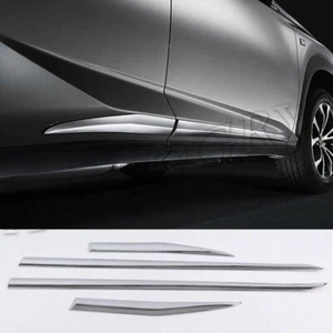 For Lexus NX200t NX300h 2015-2021 Chrome Door Body Side Molding Strip Cover Trim - Imagen 1 de 3