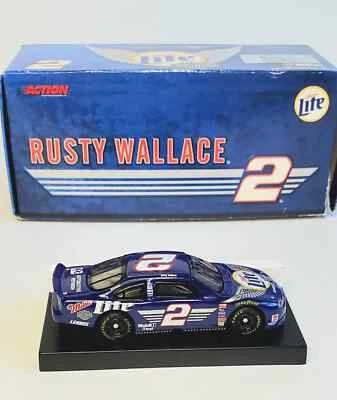 Rusty Wallace 1/64 Action #2 Miller Lite Harley Davidson 1999 Ford Taurus NIB LE - Image 1 of 4