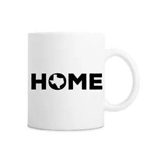 Texas Mug Home State Silhouette 11 Ounces Gift Coffee Or Tea Drinker - Picture 1 of 1