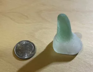 Sea glass - Green And White Bottle Stopper - Lot # 202 - Picture 1 of 5
