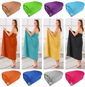 Extra Large Big Super Jumbo Bath Sheet 100% Egyptian Cotton Soft XXL Bath Towels - Picture 1 of 52