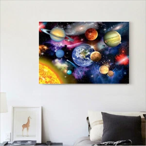 Full Drill Space Planet Art 5D Diamond Painting Kits Embroidery Decors Mosaic - Picture 1 of 8