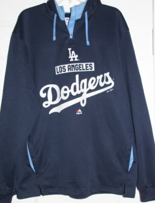Sudadera con Capucha Majestic MLB Colección Auténtica LA Dodgers Talla L Foto 1 de 4