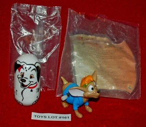 VINTAGE TOYS BURGER KING  Tito Chihuahua Kellogg Disney “Lucky” Set of 2 Lot#161 - Picture 1 of 5