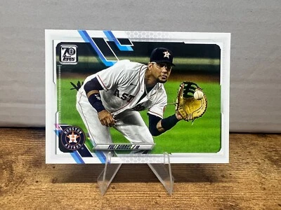 2021 Topps Series One - Yuli Gurriel - Advance Stat SP #/300 Astros - Image 1 of 2