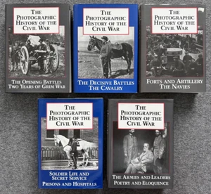 Photographic History of the Civil War ~ Blue & Grey Press HCs ~ 5 Volumes - Picture 1 of 14